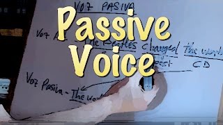 INGLÉS 33 PASIVA Passive Voice Inglés para hablantes de español Tutorial [upl. by Octavian]