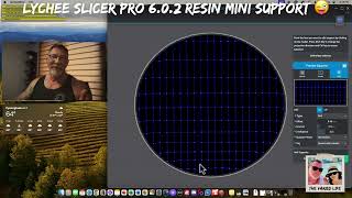 Lychee Slicer Pro 602 Features and Base amp Mini Supporting 😜 [upl. by Eldreda]