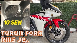 Y16ZR  Turun fork improve handling [upl. by Heller171]