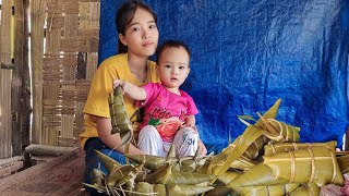 Harvesting green bean garden goes to the market sell Make cakes with my little son [upl. by Tacita16]