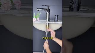 Loose faucet quick installation antiloosening nut nut [upl. by Eikcin]