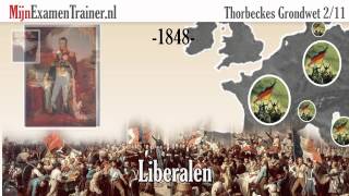 Eindexamen geschiedenis  MijnExamenTrainer Staatsinrichting  Thorbeckes Grondwet [upl. by Ertnom727]