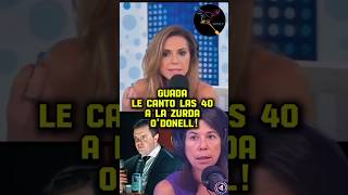 GUADA LE CANTO LAS 40 A LA ZURDA ODONELL argentina casta cristina milei parati fantino guada [upl. by Darej21]