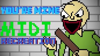 DAGames  Youre Mine MIDI Recreation [upl. by Holsworth]