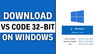 How to Download amp Install Visual Studio Code Windows 7 32 Bit  VS Code Not Opening in Windows 7 [upl. by Acissj]