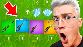 SNIPER SEULEMENT en RANKED sur FORTNITE [upl. by Galatia253]