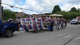 Bartlett Illinois 2024 Parade 4th of July Weekend  62  Sunset Hill Farm [upl. by Lacram]