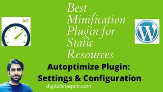 Best Plugin to Minify CSS HTML and JavaScript Static Resources Autoptimize PluginSettings [upl. by Telracs]