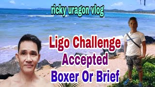 LIGO CHALLENGE ACCEPTED BOXER OR BRIEF RICKY URGON VLOG [upl. by Roach]