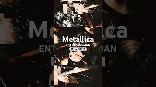 Enter Sandman  Metallica  Drum Cover Julek Age 7 drumcover drums drummer music [upl. by Elletnwahs]