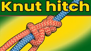 Knut hitch Friction hitch for tree climbing [upl. by Cleavland]