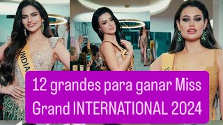 12 candidatas con vibras de ganadora Miss GRAND INTERNATIONAL 2024 [upl. by Bart]