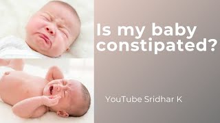 Is my baby constipated What to do if my baby does not poop daily Dr Sridhar K stoolpattern [upl. by Guenna]