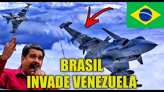 BRASIL OBRIGADO A INAVADIR A VENEZUELA A VERDADE QUE NINGUEM QUER CONTAR [upl. by Ebehp262]