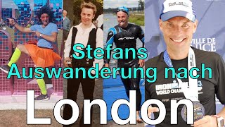 Auswandern LONDONENGLAND Stefans Weg vom Handwerker amp GogoTänzer zum Ironman amp Bauunternehmer [upl. by Ralat]