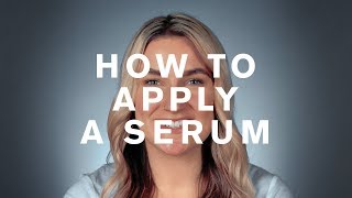 Serum 101 How to Apply a Serum  Estée Lauder UK [upl. by Torrie875]