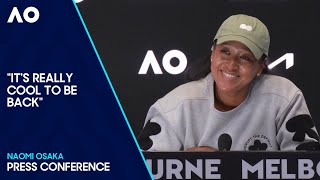 Naomi Osaka Press Conference  Australian Open 2024 PreEvent [upl. by Alia385]