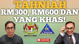 SYUKURTAHNIAH SARA RM300 RM600 DAN AMAUN KHAS DISALURKAN [upl. by Benton95]