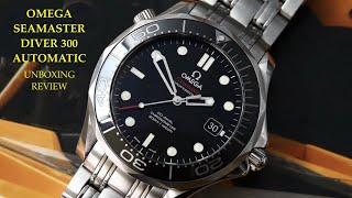 Omega Seamaster Diver 300 Automatic 21230412001003 Watch  Review Valjoux Relogios [upl. by Saidee]