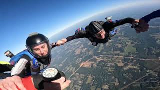 7Way Skydive Monroe 10122024 [upl. by Eural494]