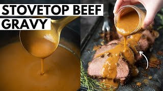 Brown Gravy Recipe [upl. by Esemaj44]