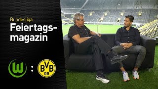 Das BVB totalFeiertagsmagazin mit Nuri Sahin  VfL Wolfsburg  Borussia Dortmund [upl. by Pontone]