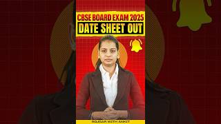 CBSE Board Exam 202425 Date Sheet OUT  Announcement by Gaurangi Ma’am cbseclass10 datesheet [upl. by Mycah]