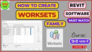 how to create workset in revit bimgyan bim dynamo navisworks structure architecture [upl. by Hobey46]