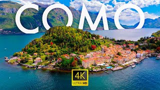 Milan amp Lake Como Italy 🇮🇹 in 4K Ultra HD  Drone Video [upl. by Zahavi]