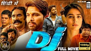 DJ Duvvada Jagannadham  Full Movie  Hindi Dubbed  Allu Arjun Pooja Hegde Rao Ramesh [upl. by Disario76]