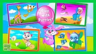 Fun The ABC Song  Animal Puzzles  Preschool ABC Activities  Best App For Kids [upl. by Yrreg]