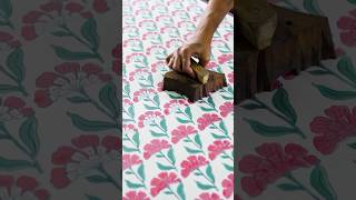 Hand Block Printing in Action Pinklay Prints in The Making [upl. by Kruse]