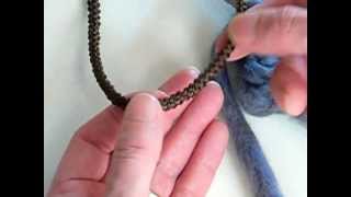 video tutorial laccio ad uncinetto crochet ropeflv [upl. by Venditti]