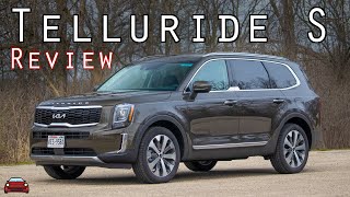 2022 Kia Telluride S Review  Great Value For Your Money [upl. by Amrita596]