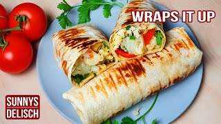 HOW TO MAKE GOOD WRAPS  Healthy And Tasty Wraps  Delicious Wraps Recipe THAT WRAPS IT UP [upl. by Nuahsad318]