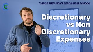 Discretionary vs NonDiscretionary Expenses [upl. by Merriott831]