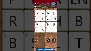 Microsoft Wordament word search logic puzzle brain game Level 1 part gameplay walkthrough wordgame [upl. by Ajin]