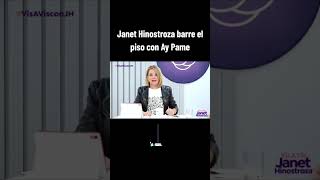 Janet Hinostroza barre el piso con Ay Pame [upl. by Faro]