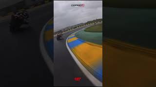 RAIN GoPro OnBoard Race At Circuit des 24 Heures de Mans On The Yamaha R1 Yamaha R1 YZFR1 [upl. by Nolte]