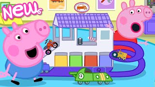 Peppa Pig Tales 🚗 The Toy Car Garage 🔧 BRAND NEW Peppa Pig Episodes [upl. by Neysa]