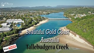 Tallebudgera Creek Drone footage [upl. by Zora370]