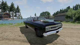 BeamNGdrive Freeroam East Coast USA  1963 Gavril Bluebuck 423 V8 RoadSport [upl. by Leumek]