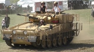 Diesel CVRT Scimitar  Light Tank [upl. by Lamak]