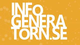 Infogeneratorn [upl. by Quinlan]