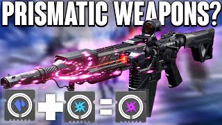 Destiny 2 Did Bungie Forget About Prismatic Weapons MAJOR PROBLEM [upl. by Latashia821]