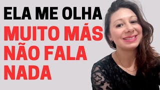 ELA FICA ME OLHANDO DE LONGE E NÃO FALA COMIGO [upl. by Yrocal]