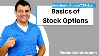 Basics of Stock Options Essentials of Investments Call amp Puts [upl. by Farver]