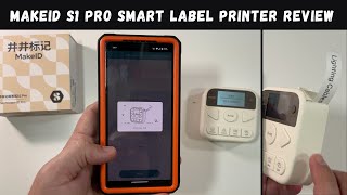 MakeID S1 Pro Smart Label Printer Review [upl. by Joycelin]