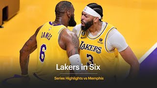 Lakers vs Grizzlies Series Highlights  2023 NBA Playoffs [upl. by Bolten]