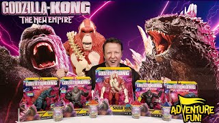 Godzilla X Kong The New Empire Official Movie Trailer Toys AdventureFun Toy review [upl. by Aokek668]